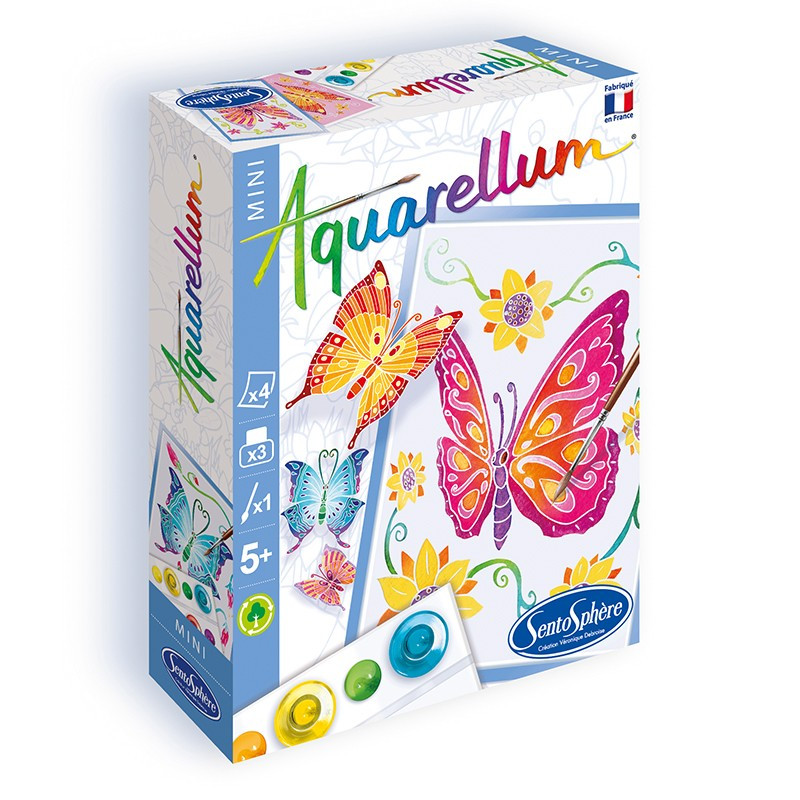 Jeu créatif AQUARELLUM MINI "Papillons"