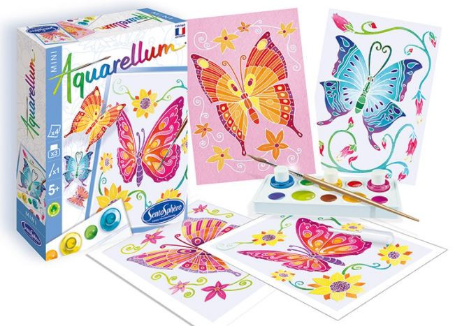 Jeu créatif AQUARELLUM MINI "Papillons" - Image 2