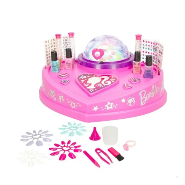 Jeu créatif : Barbie All in One Glitter Nail Studio - Image 2