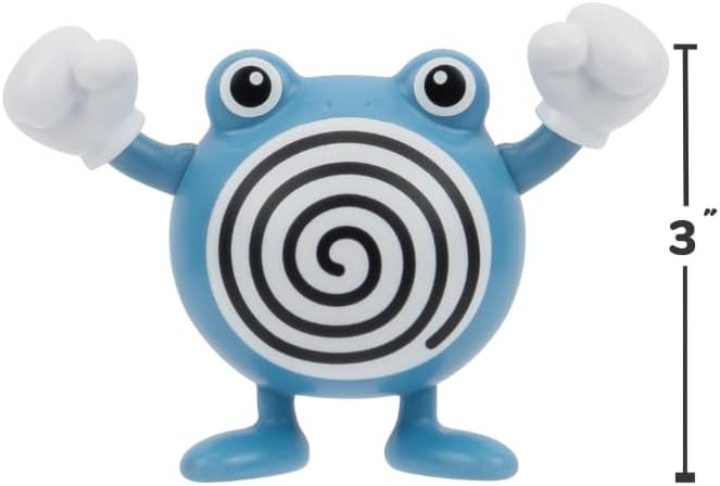 Figurine de combat Battle Figure - Poliwhirl pour enfants