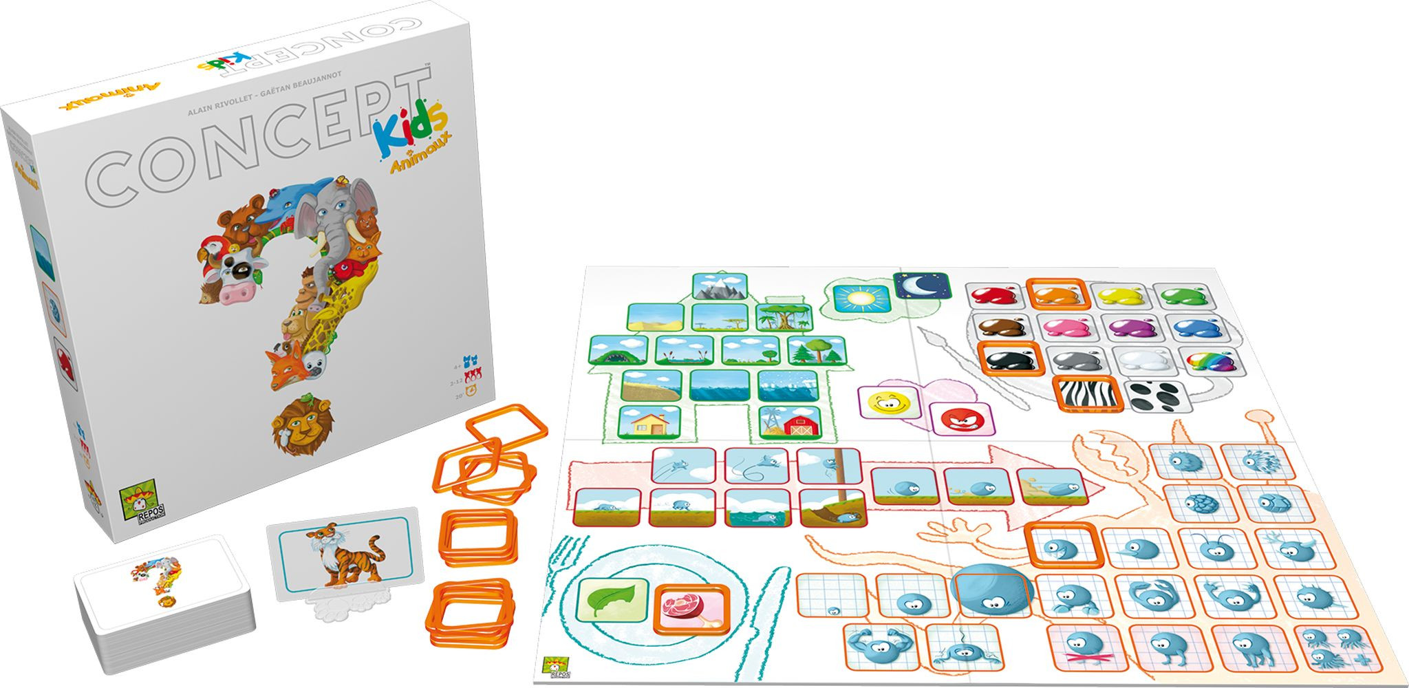 Jeu de société Concept Kids : Animaux | Éducatif 4+ ans - Image 2
