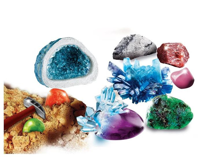 Jeu d'expérience scientifique Cristaux et pierres précieuses - Image 2