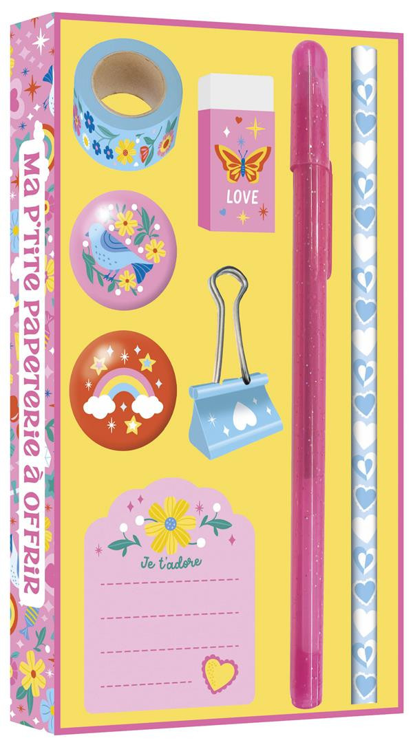 Coffret Ma p'tite papeterie à offrir - Jeu créatif enfant