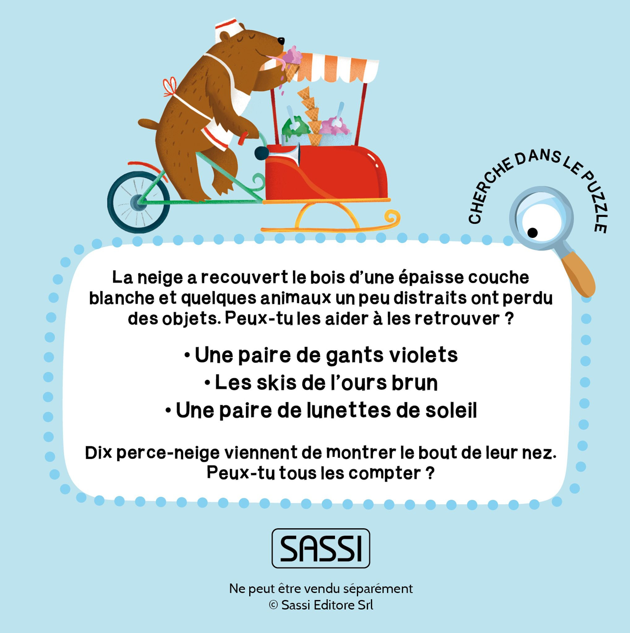 Puzzle enfant - Les Animaux sur la Glace - Image 3