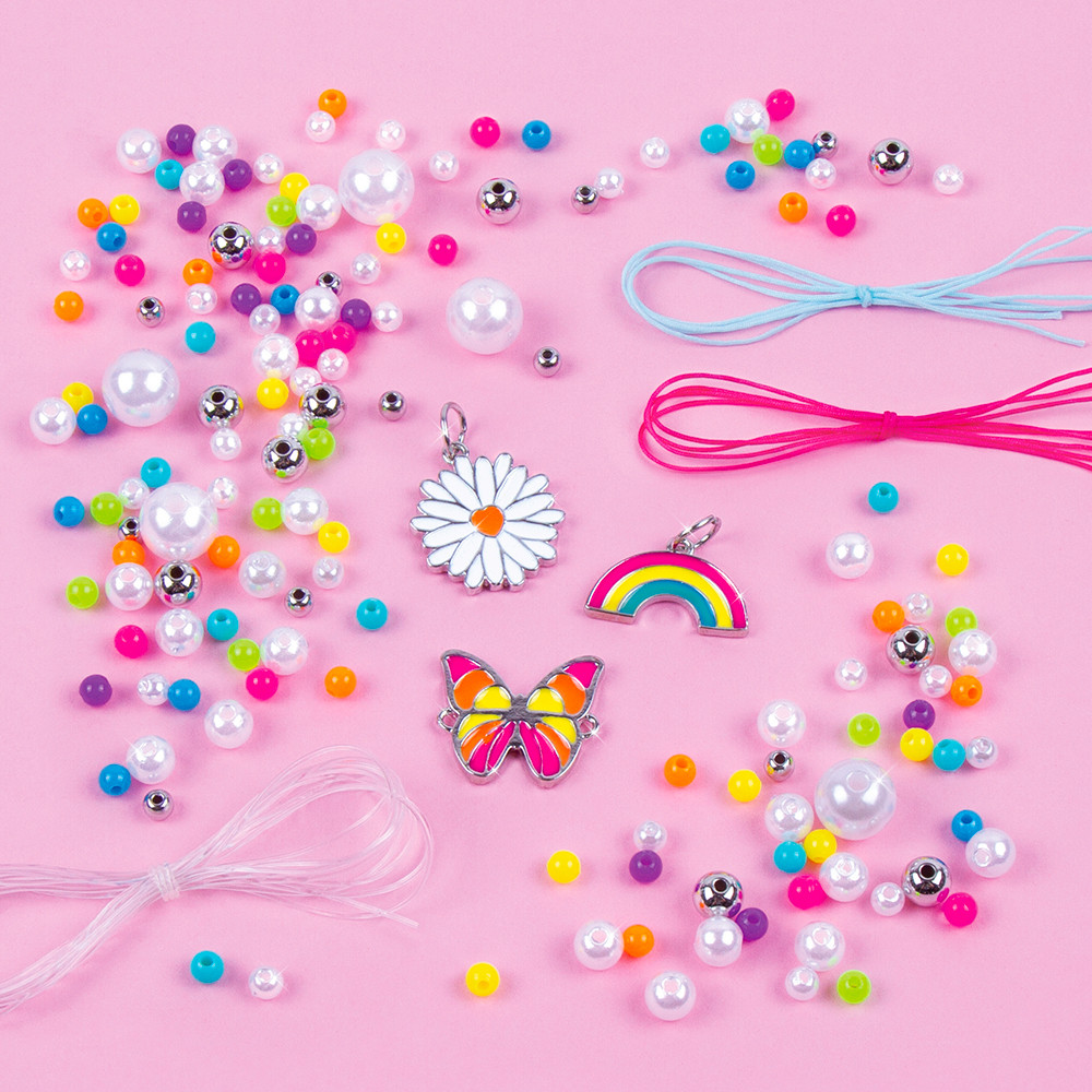 Jeu créatif Rainbow Treasure Bracelets - Bijoux pour enfants - Image 3