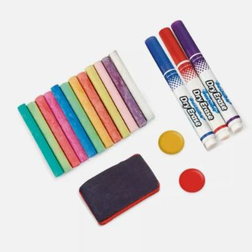 Jouet éducatif Chevalet en Bois 5 en 1 Portable - 19 pcs - Image 3