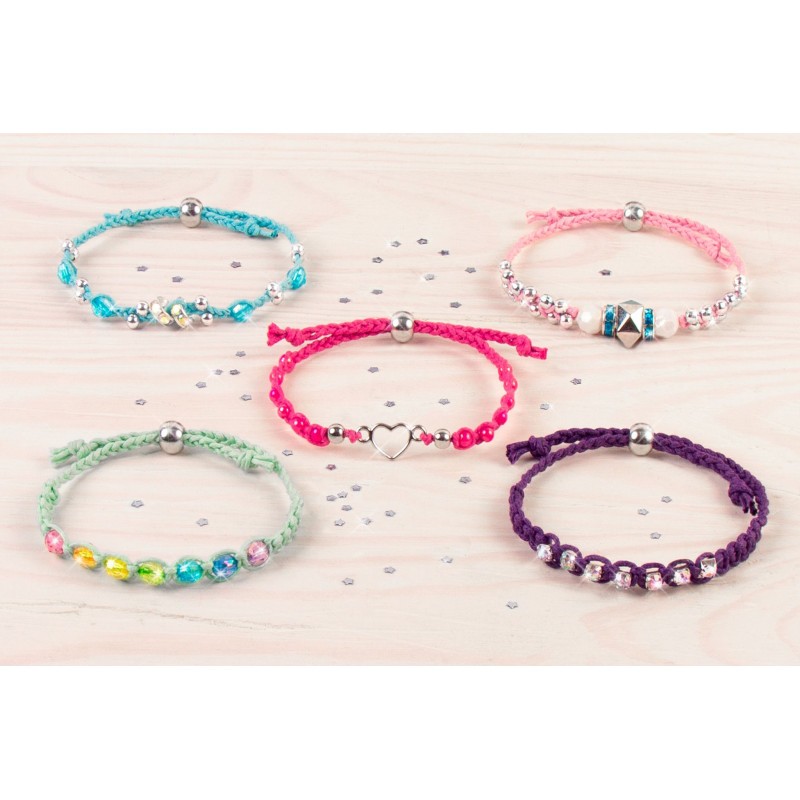 Bijoux: Bracelets Arc en ciel brillants – Image 4