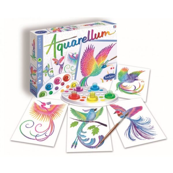 AQUARELLUM JUNIOR "Oiseau du Paradis"