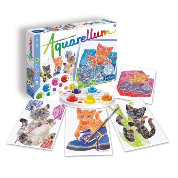 AQUARELLUM JUNIOR "Chatons"