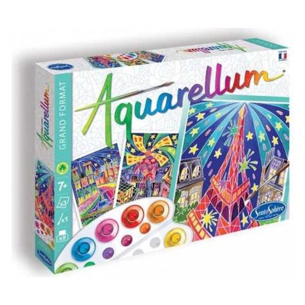 AQUARELLUM "Paris by Night"
