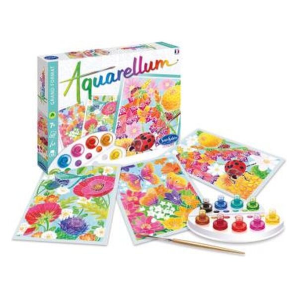 AQUARELLUM "Dans les Fleurs"