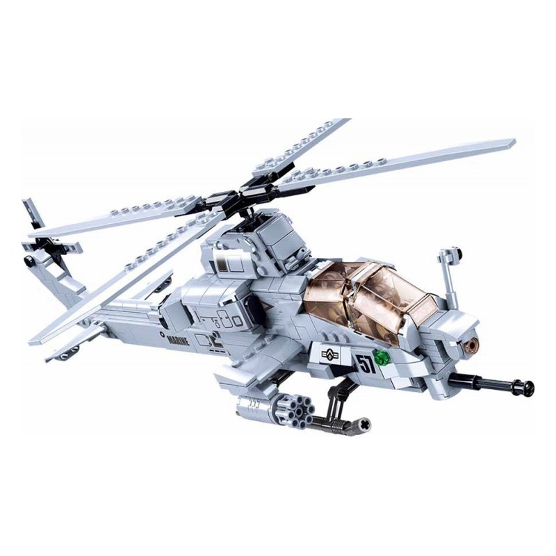 Model Bricks Army - Attack Helicopter – Image 2