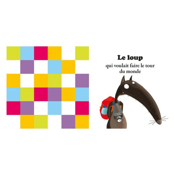 Recueils p'tits albums - MES PLUS BELLES HISTOIRES DE LOUP (COULEUR/TROP/AMOUREUSE/MARCHER/MONDE)