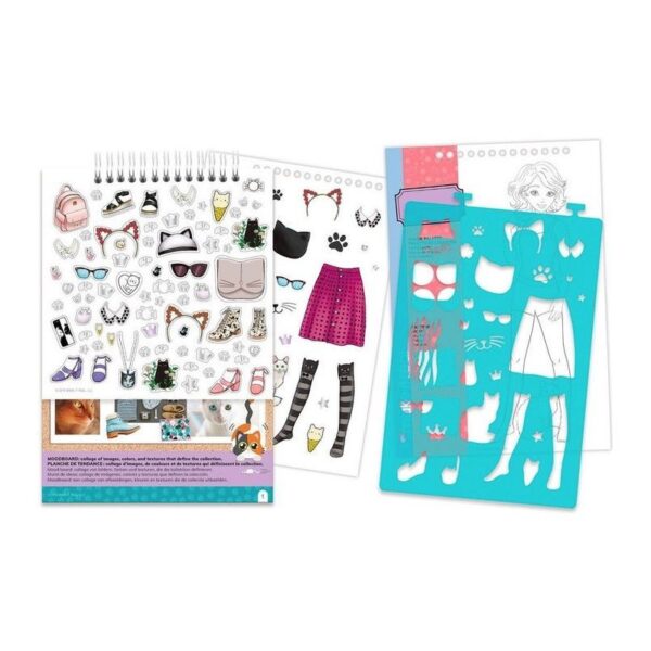 Fashion Design Sketchbook: Pretty Kitty