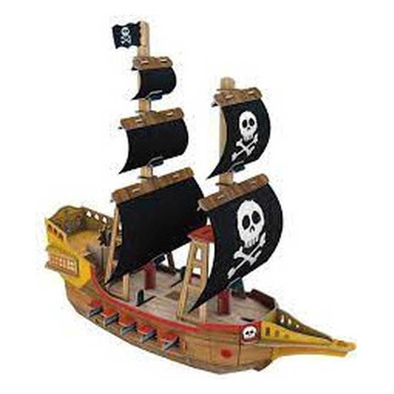 Puzzle 3D : Le Bateau des Pirates 3D – Image 2