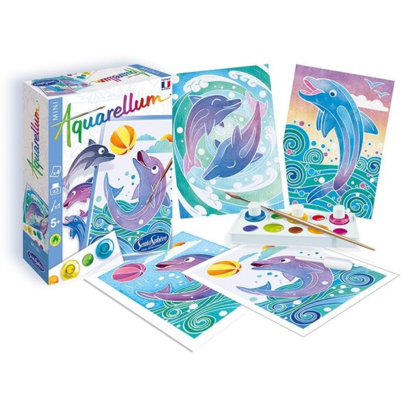 AQUARELLUM MINI "Dauphins"