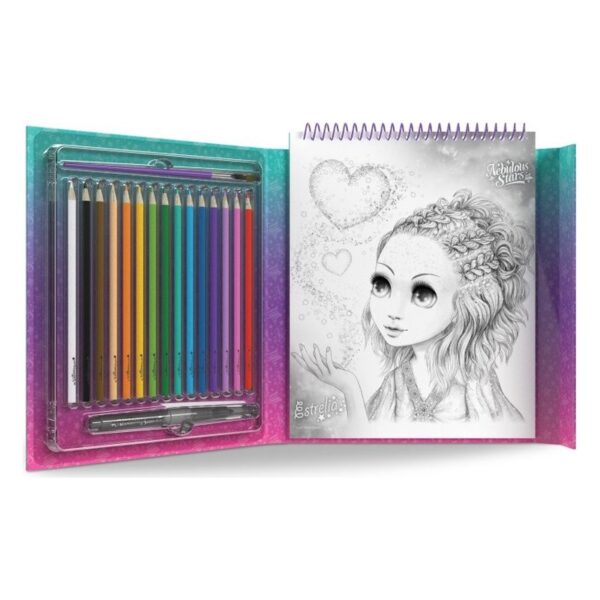 Livre à colorier à l’aquarelle