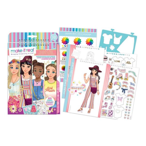 Fashion Design : Blooming Vibes Sketchbook
