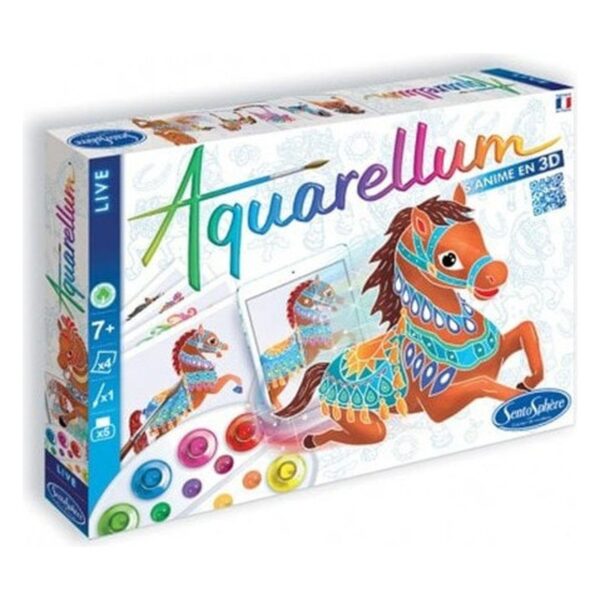 AQUARELLUM LIVE - CHEVAUX