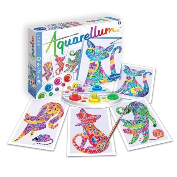AQUARELLUM JUNIOR "Chats"