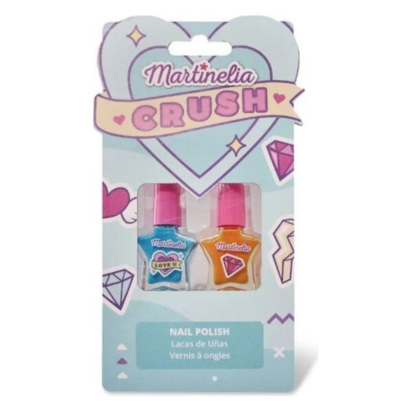MARTINELIA NAIL DUO ASSORTED. Bleu et orange