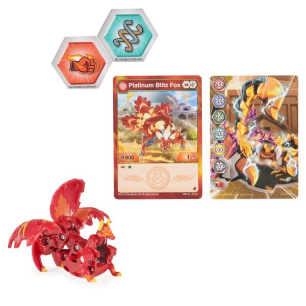 Bakugan :PACK 1 BAKUGAN PLATINUM SERIES SAISON 5 - Neo Dragnoid