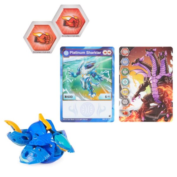 Bakugan :PACK 1 BAKUGAN PLATINUM SERIES SAISON 5 - Sharktar
