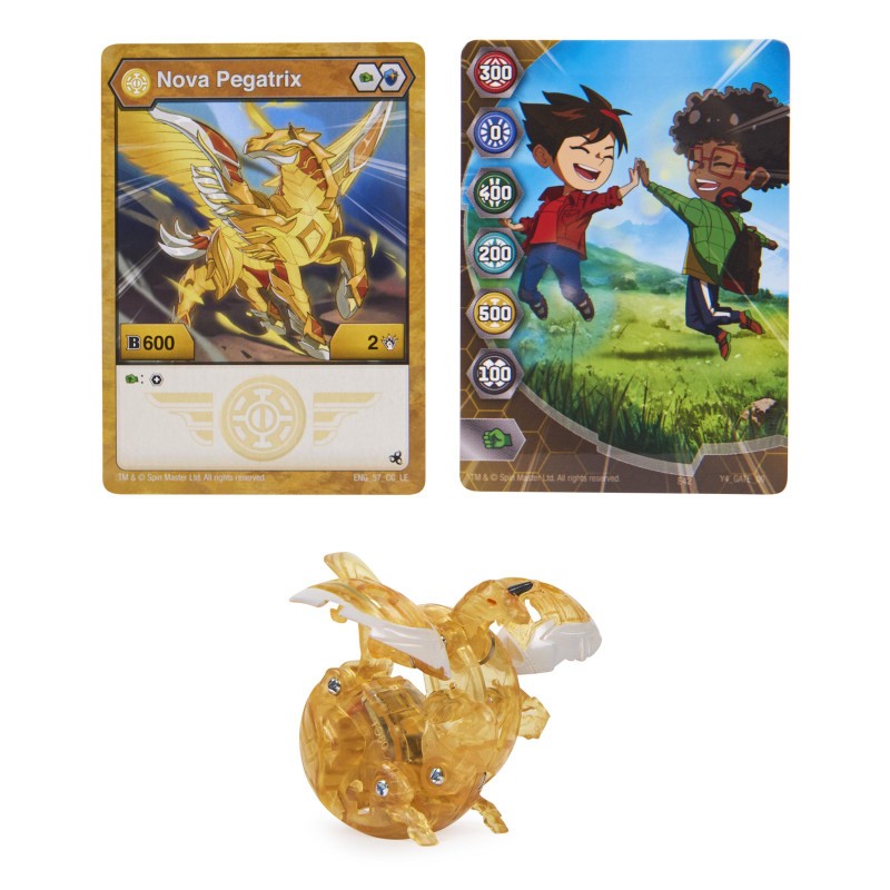 Bakugan :PACK 1 BAKUGAN NOVA SAISON 5 - Pegatrix Yellow – Image 3
