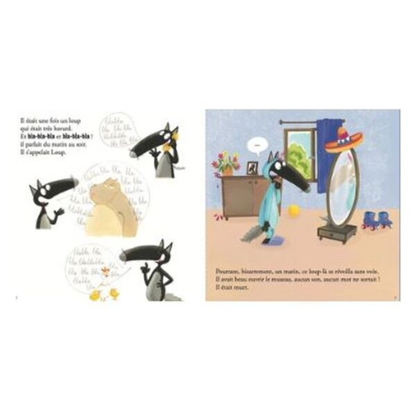 Mes grands albums - LE LOUP QUI AVAIT PERDU SA LANGUE (GRAND FORMAT)