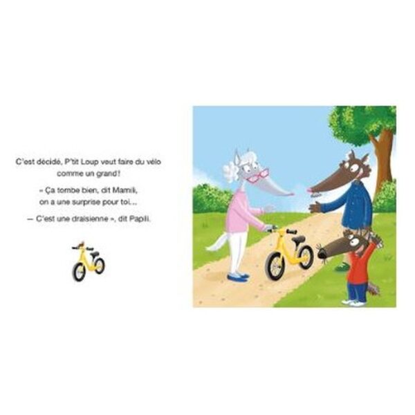Mes p'tits loups albums -P'tit Loup fait du vélo