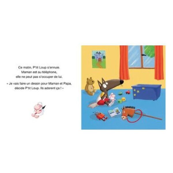 Mes p'tits loups albums - P'tit Loup fait des bêtises