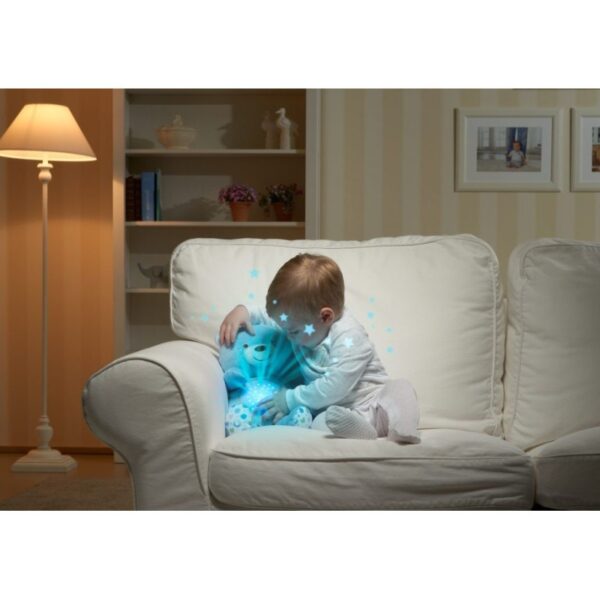 Ourson bleu projecteur