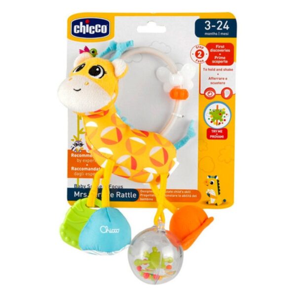 Hochet Girafe Tissu