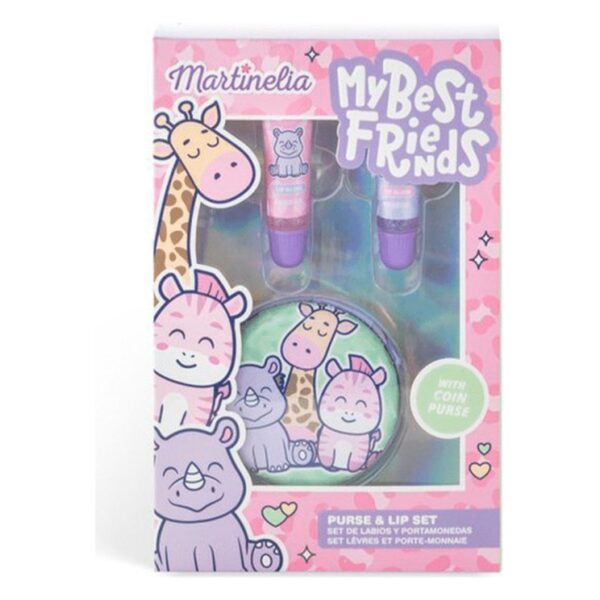 MARTINELIA MY BEST FRIENDS PURSE & LIPS SET