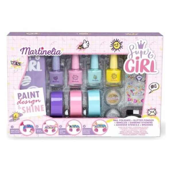 MARTINELIA SUPER GIRL NAILS & BRACELET SET