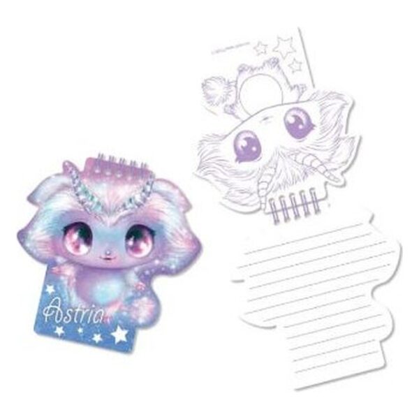 Large Journal Secret Peluche - Astria