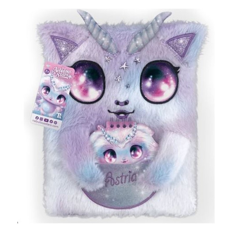 Large Journal Secret Peluche - Astria