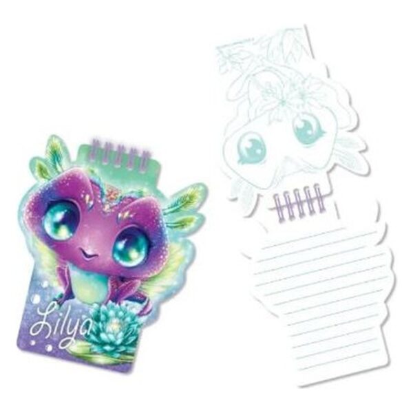 Large Journal Secret Peluche - Lilya