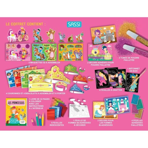 MEGA ARTS & CRAFT. LES PRINCESSES