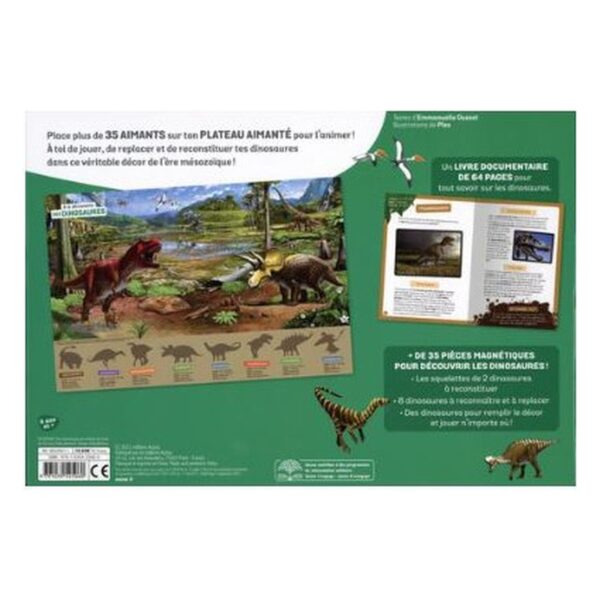 À LA DÉCOUVERTE DES DINOSAURES (Coffret magnétique)