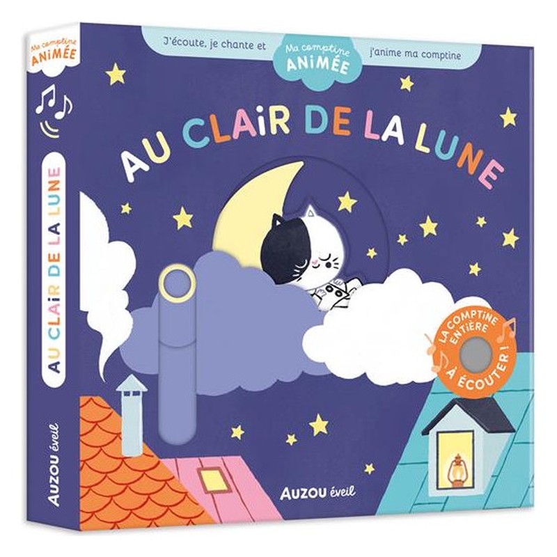 MA COMPTINE ANIMEE - AU CLAIR DE LA LUNE