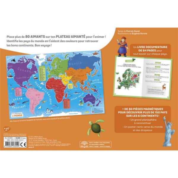 À LA DÉCOUVERTE DU MONDE (Coffret magnétique)