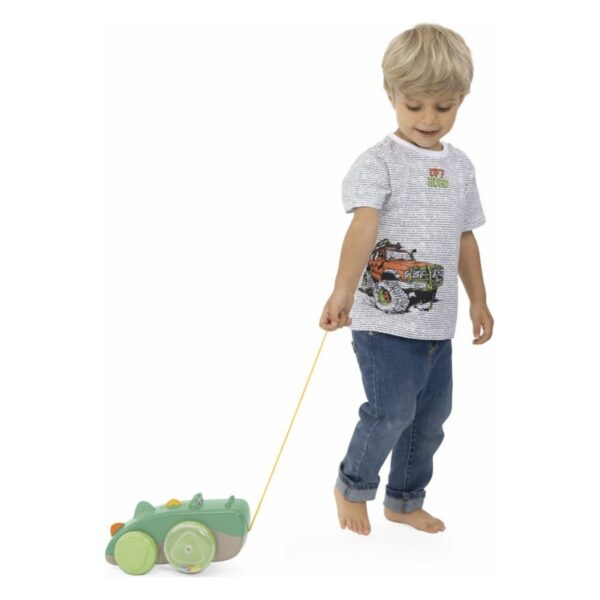 TOY ECO+ PULL ALONG CROCODILE
