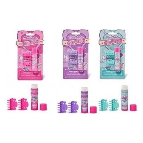 MARTINELIA HAIR CLIPS & BALM Violet