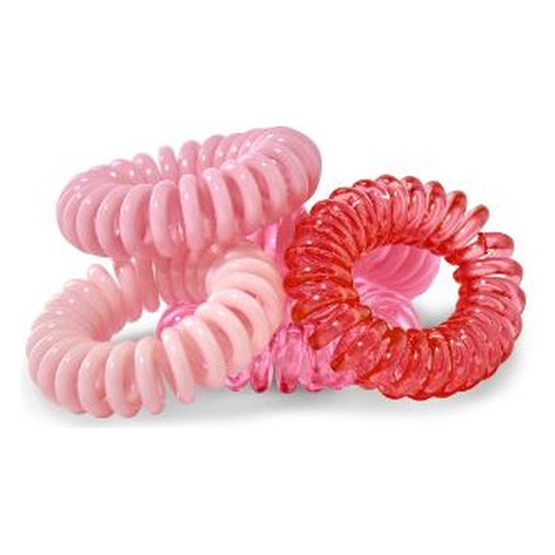 MARTINELIA SPIRAL HAIR TIES - ASSORTED- Rose – Image 3