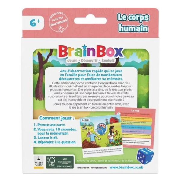 BrainBox Pocket : Le Corps Humain