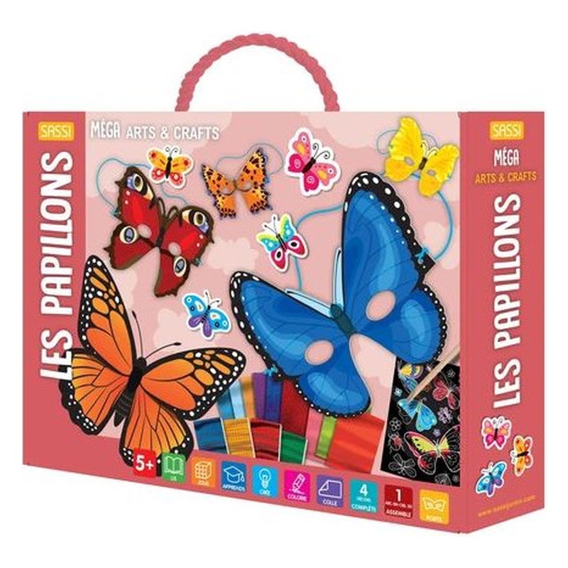 MEGA ARTS & CRAFT. LES PAPILLONS