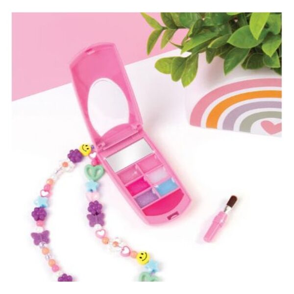 Flip Phone Lip Gloss Set and DIY Lanyard