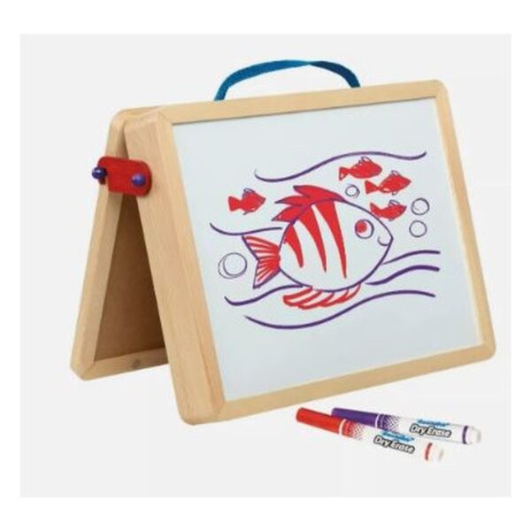 Two-Sided Tabletop Wooden Easel - 19 pcs