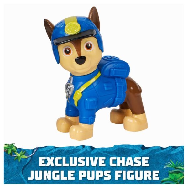 VEHICULE + FIGURINE CHASE JUNGLE PUPS La Pat' Patrouille